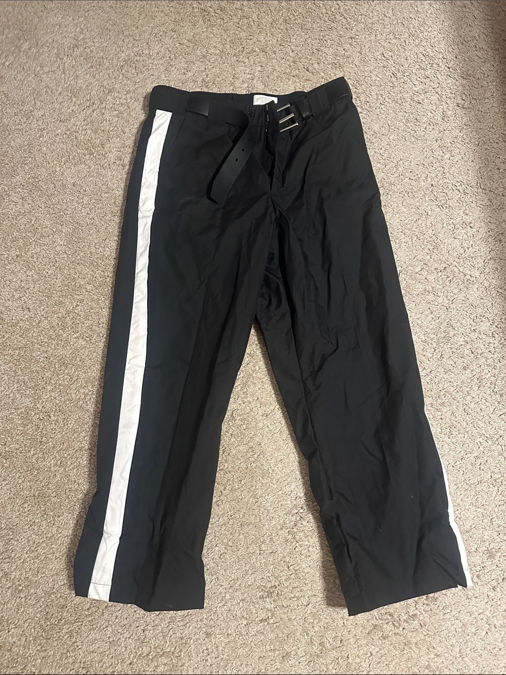 Football Referee Pants with belt. size 36. Cliff Keen Athletics. NWOT